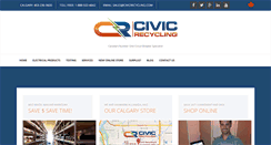 Desktop Screenshot of civicrecycling.com
